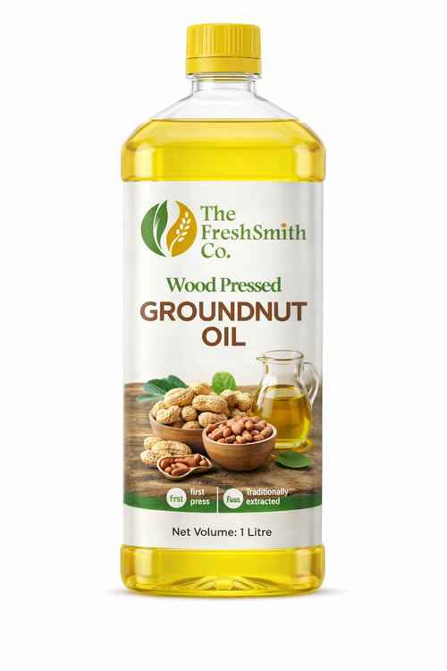 Wood pressed Groundnut Oil